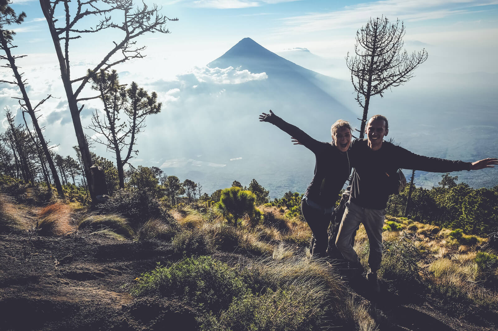 Acatenango Happy Hikers