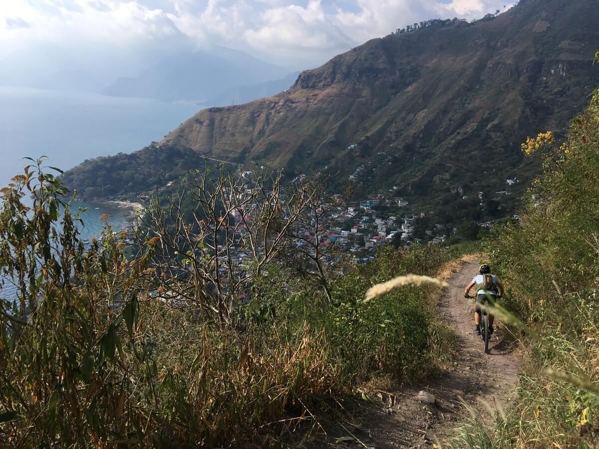 Atitlan singletrack mtb trail