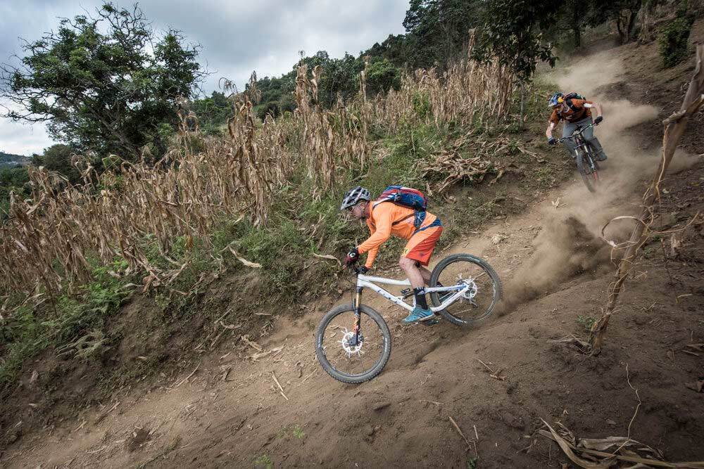 Golden Arches Hans Rey downhill MTB