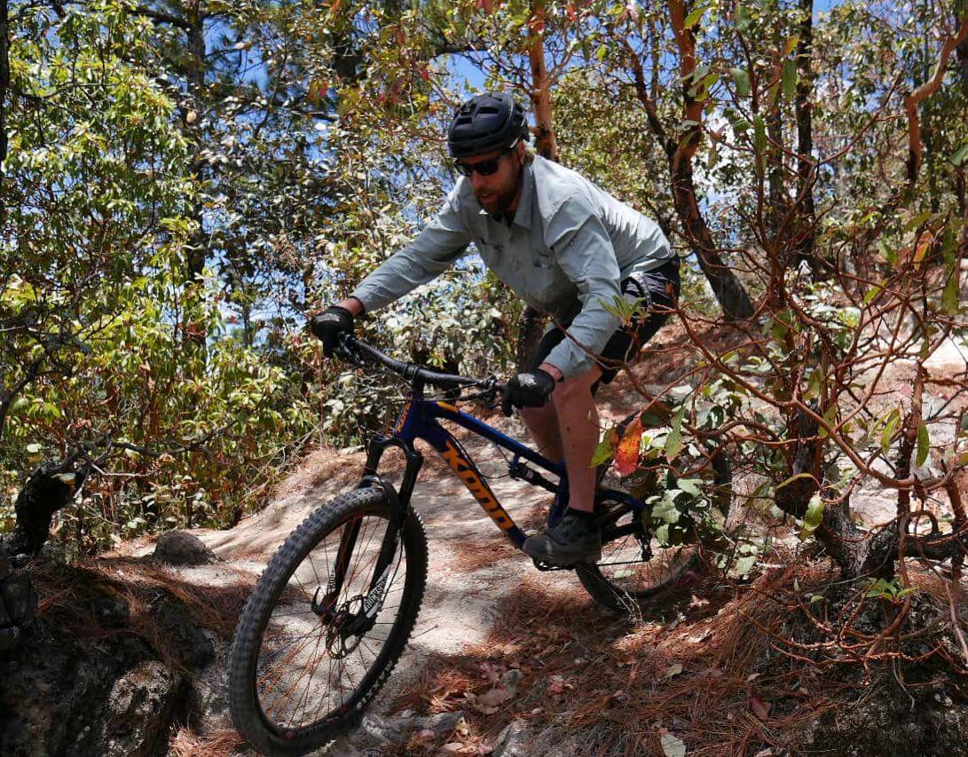 Lake Atitlan Slickrock enduro MTB