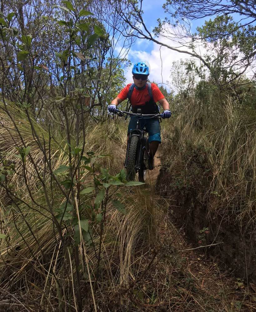 Lake Atitlan Slickrock trail MTB
