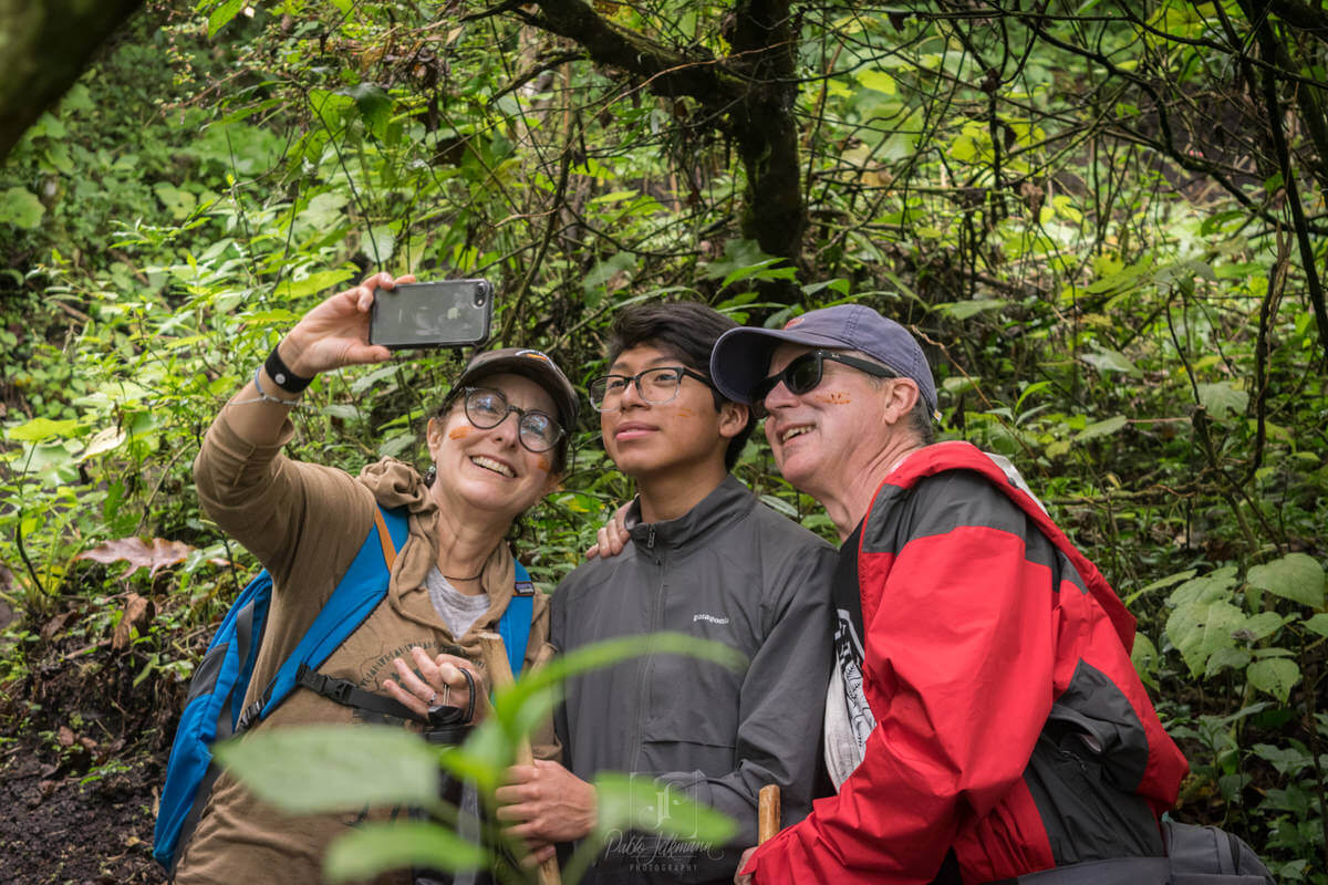Pacaya Family Selfie