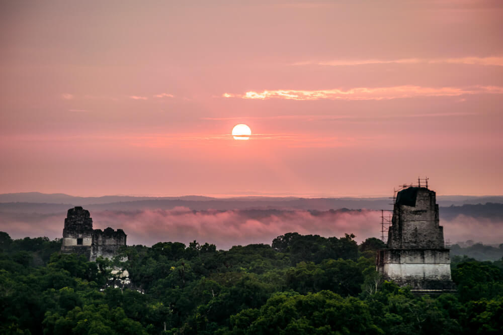 Tikal Sunrise Ruins