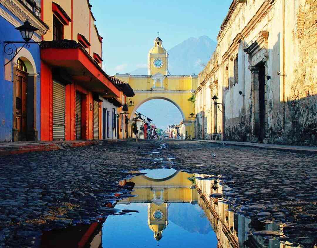 Antigua Guatemala Arch Street