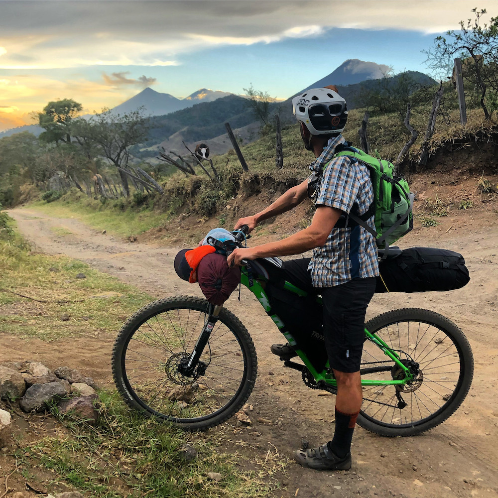Acatenango and fuego volcanoes