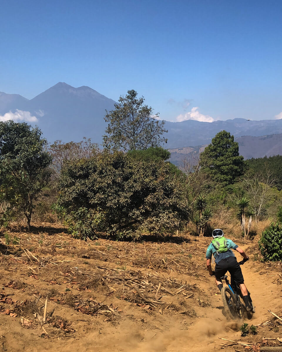 Pillars of heaven ride dirt path