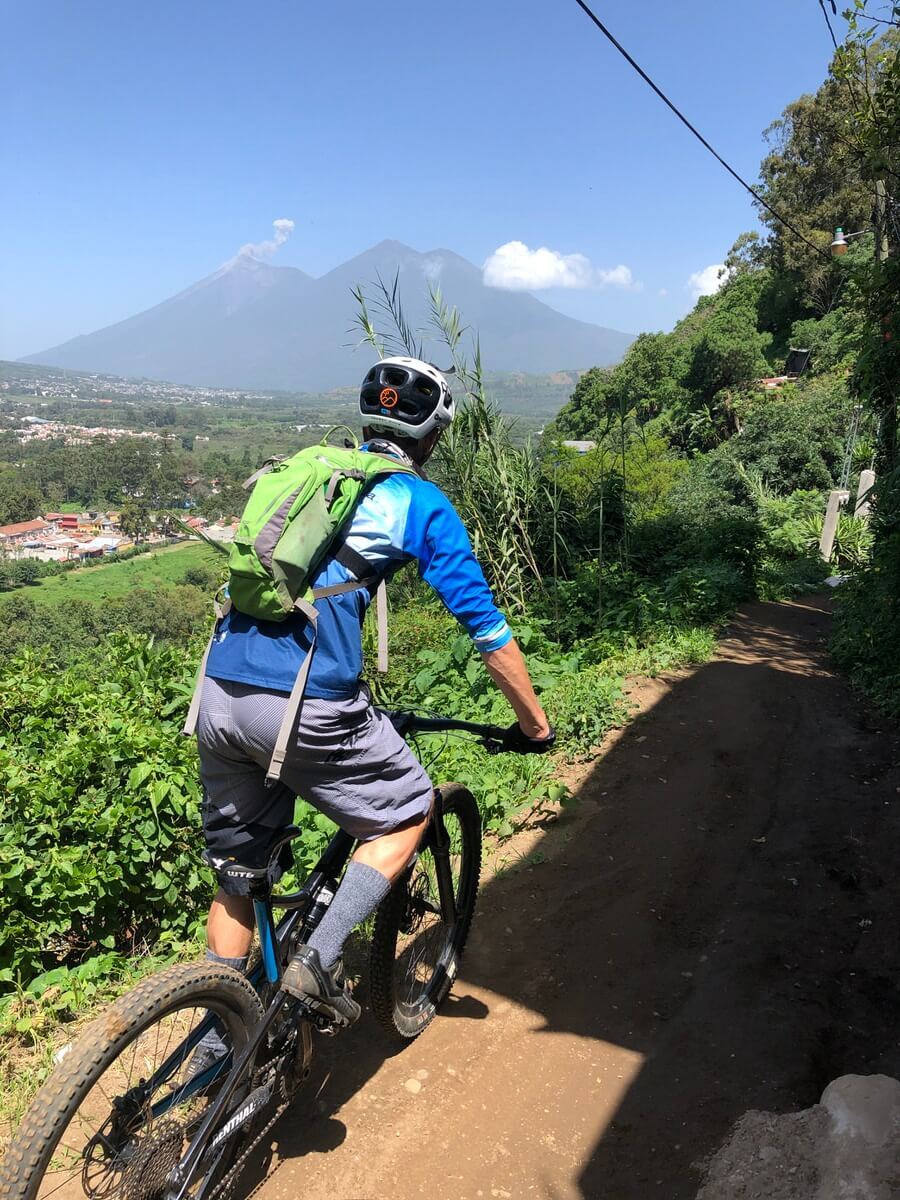 Pillars of heaven volcano bike
